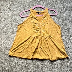 Yellow blouse size large